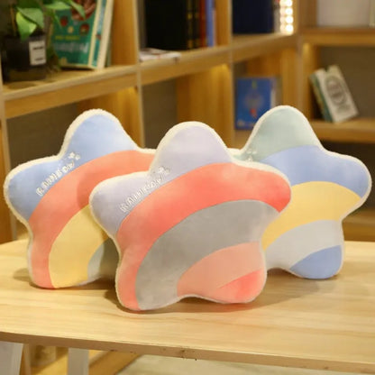 Cloud Rainbow Plush Pillow