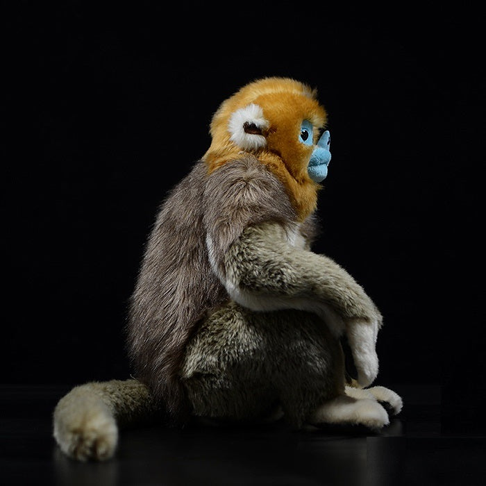 Realistic monkey stuffed animal plush