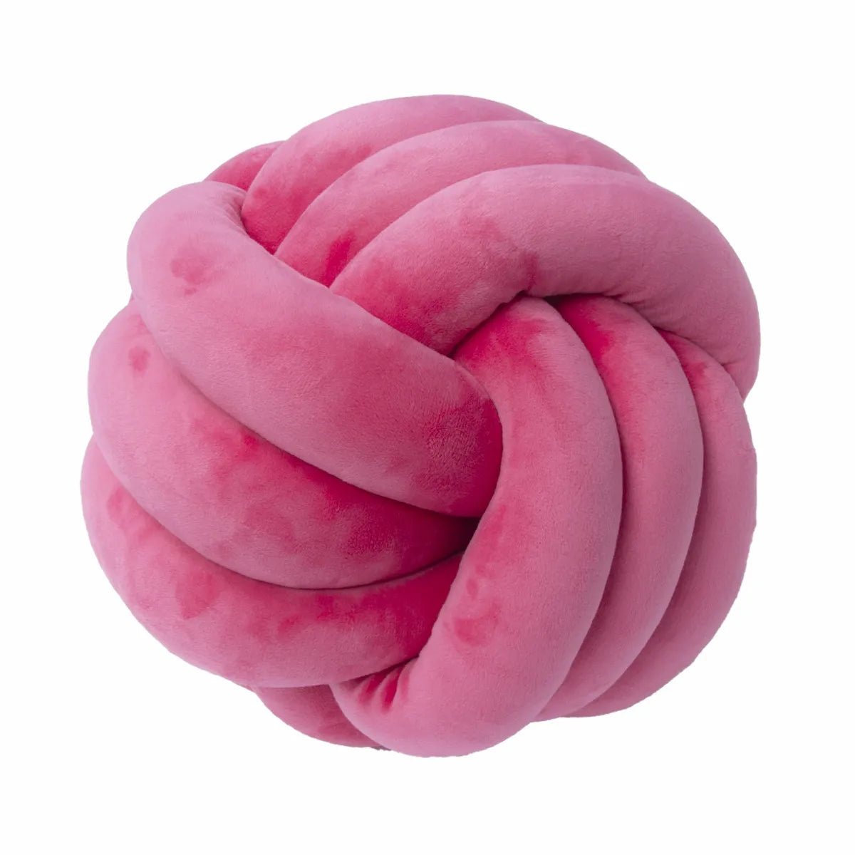 Rose Red knot cushion