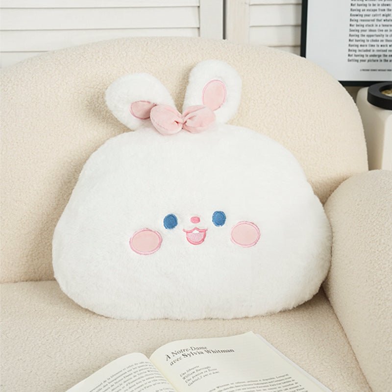 Round Bunny animal sofa pillow