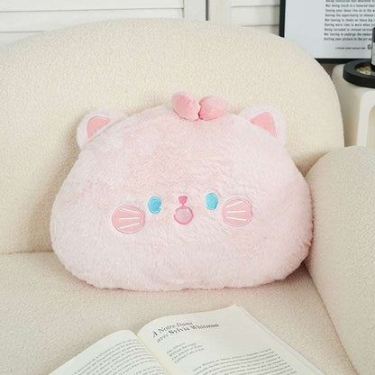 Round Cat animal sofa pillow