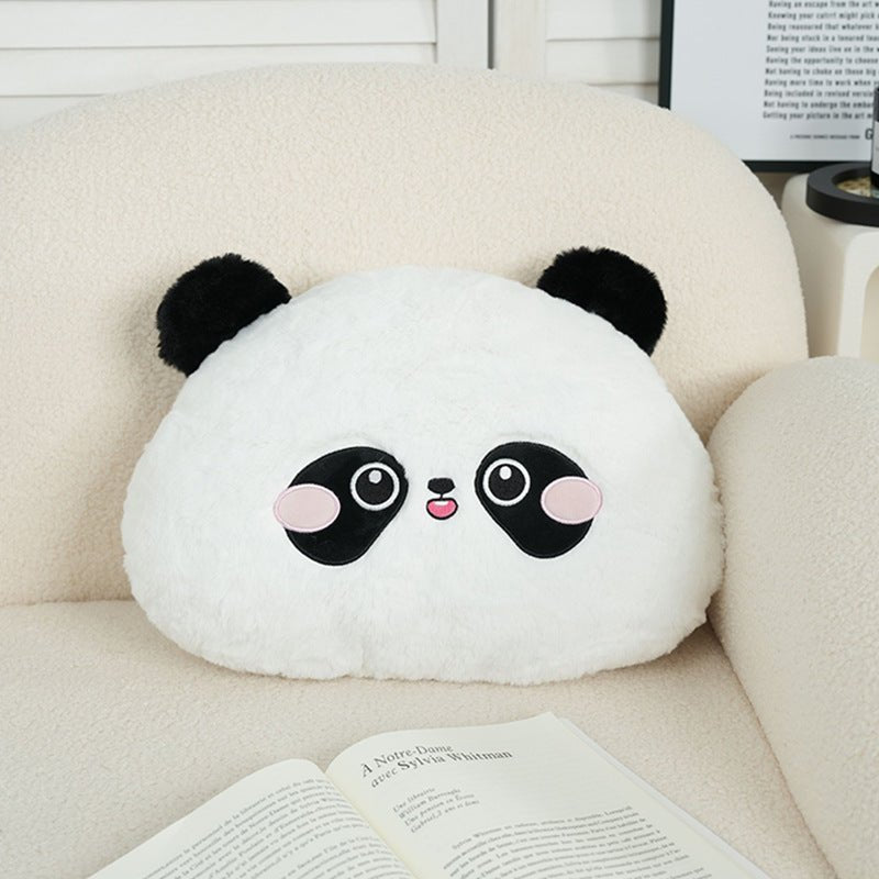 Round Panda animal sofa pillow