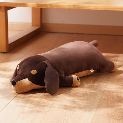 Sausage dog soft toy