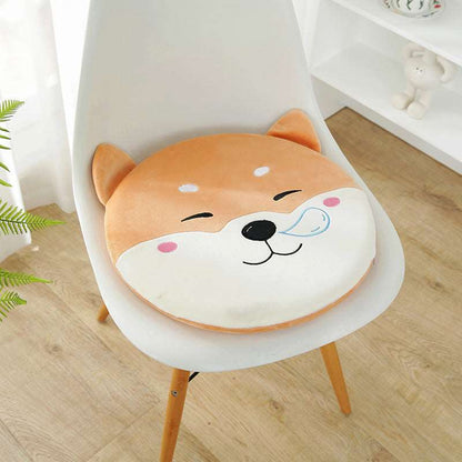 Shiba Inu memory foam seat cushion 40cm