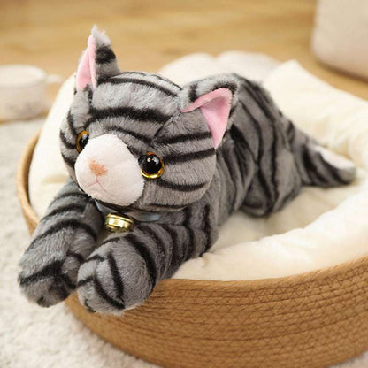 Simulation Cuddly Pillow Cat Plush