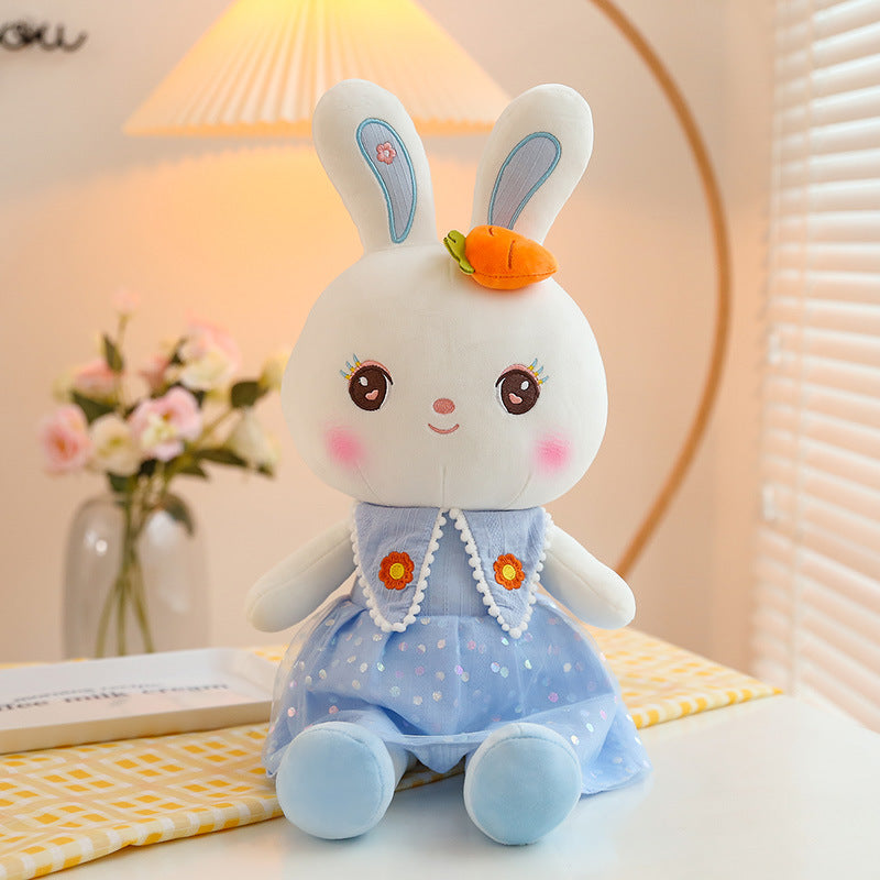 Soft bunny plush companion