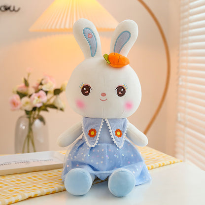 Soft bunny plush companion