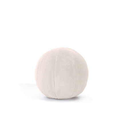 Soft White Plush Throw Pillow