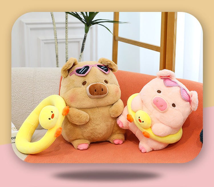 Pig plush available in multiple sizes