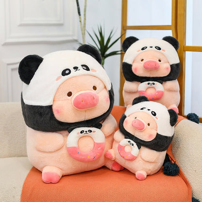 Soft pig stuffed animal for cuddles