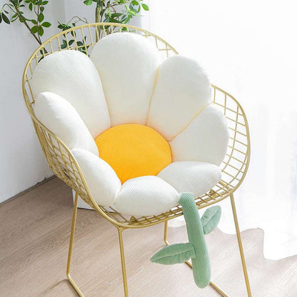 Sunflower floor cushion