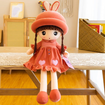 Rabbit Ear Sweetheart Plush Doll 