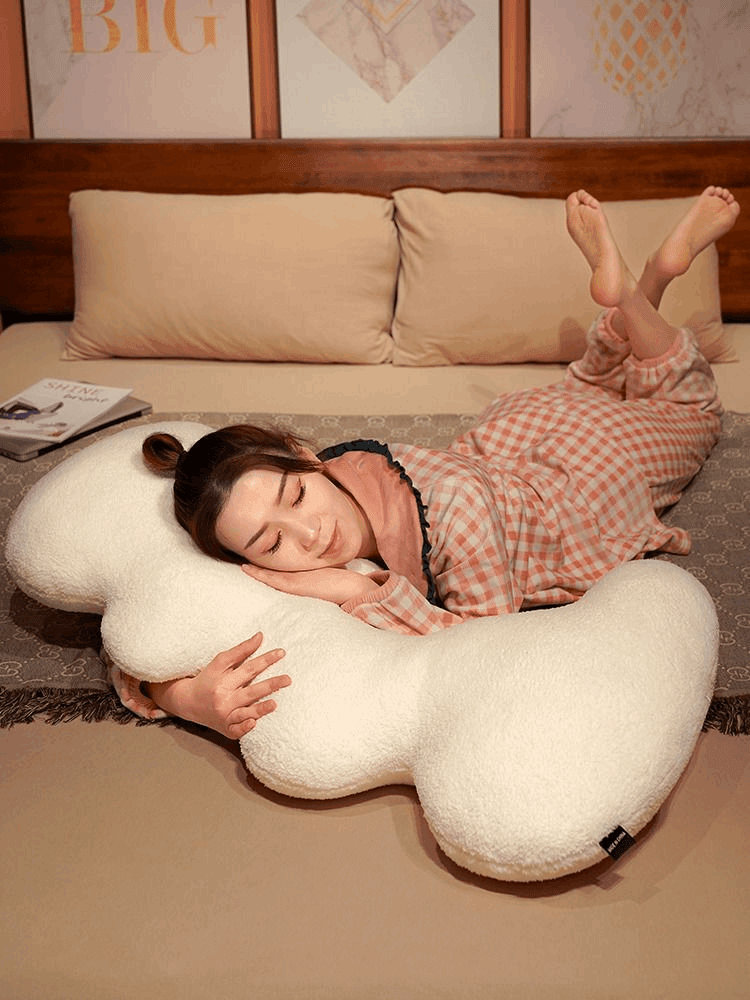 Long wave cushion approximately 100cm long