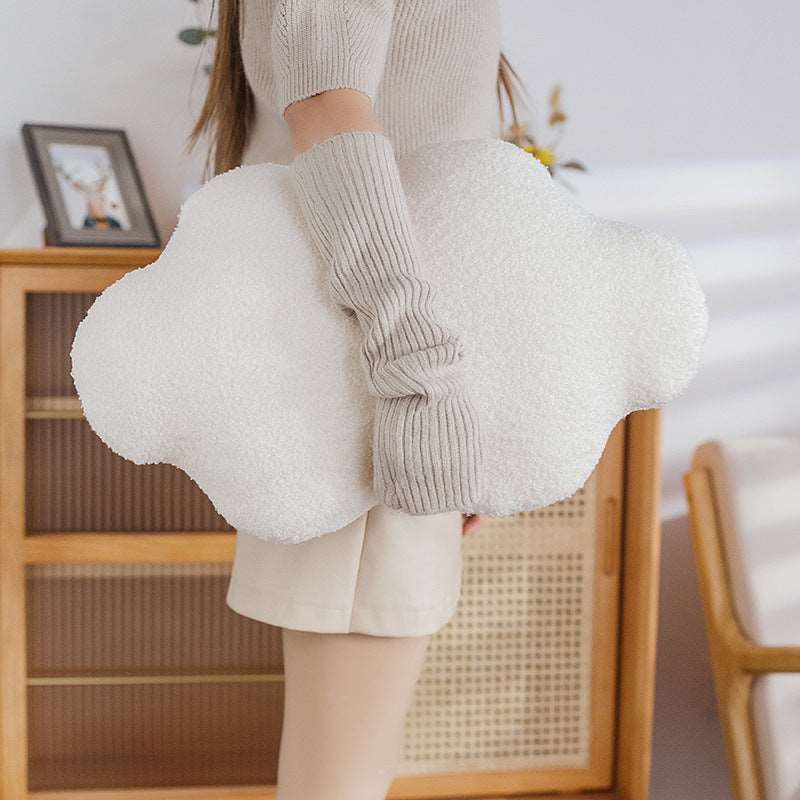 White Cloud plush cushion 55cm