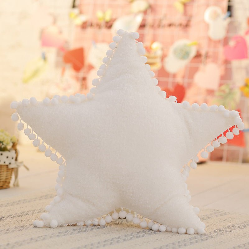 White Star throw pillow