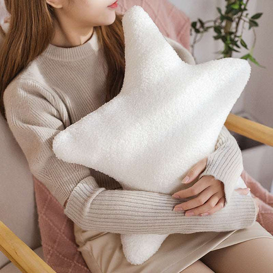 White Star plush cushion 48cm